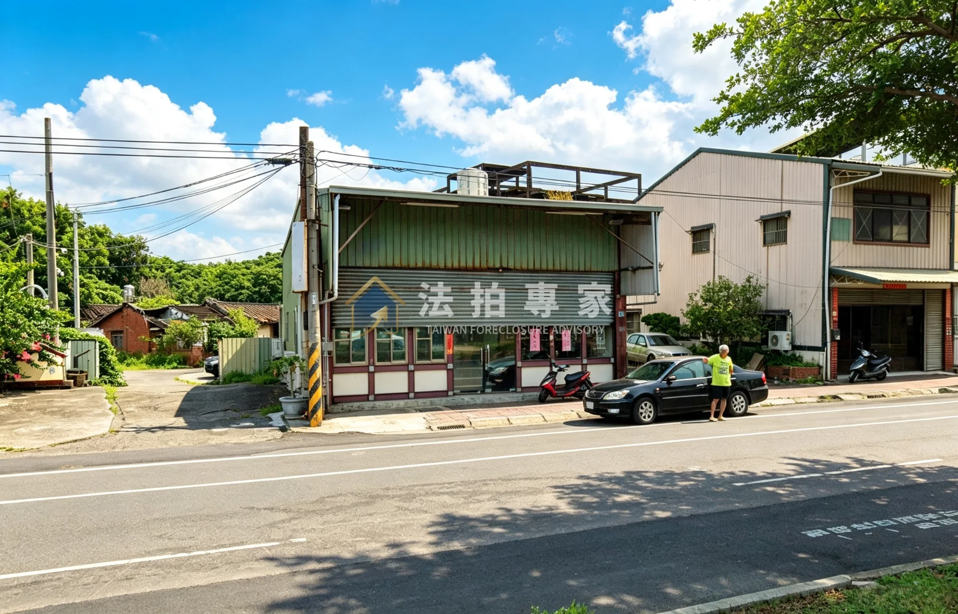 彰化永靖・中山路・大面寬鐵皮店面