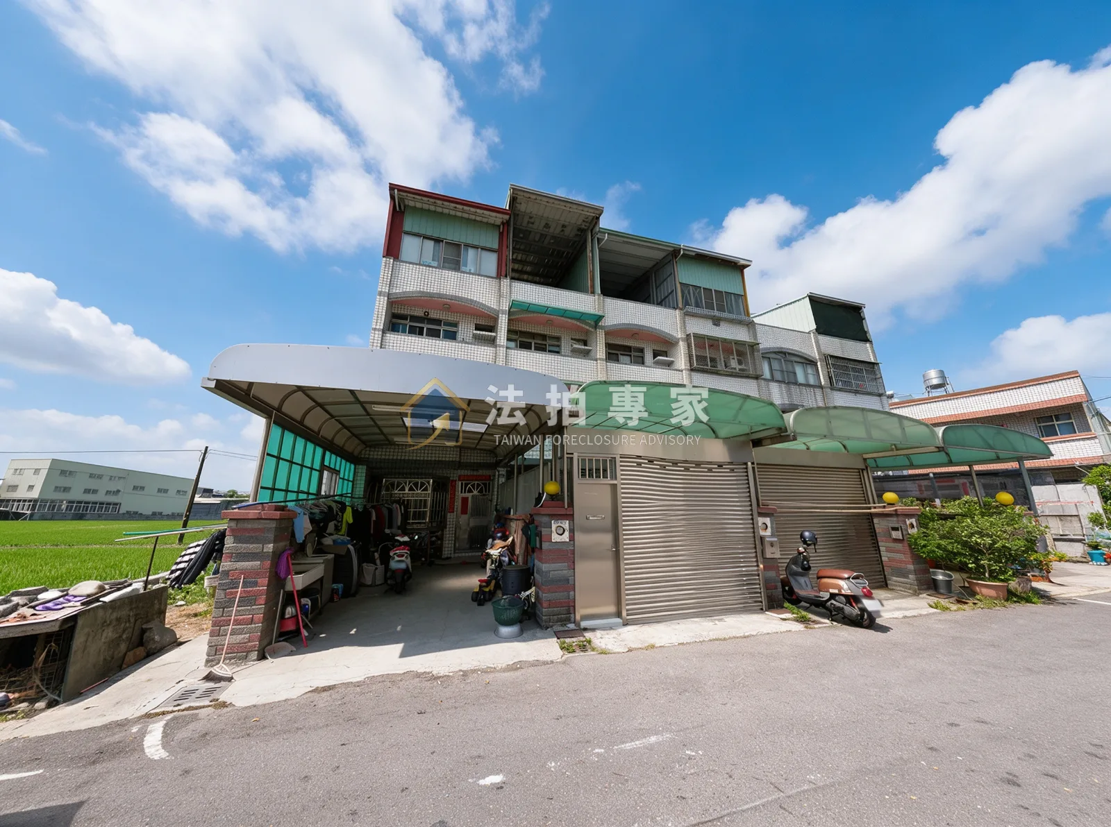 潭子・嘉豐路・邊間四樓透天
