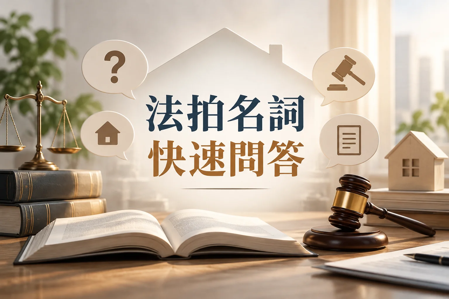 法拍名詞快速問答封面