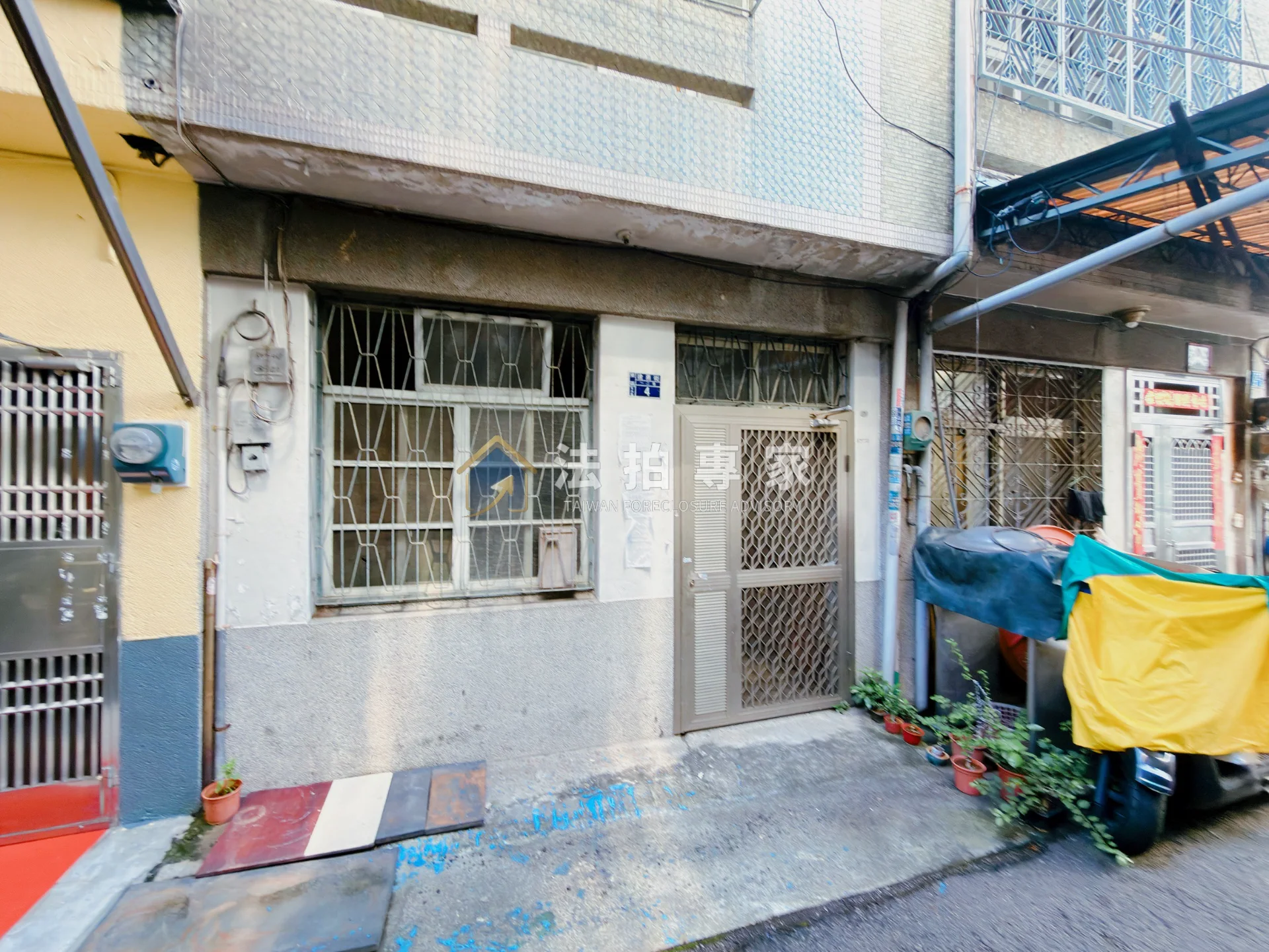 台中市東區東區・建勇街．四樓靜巷透天法拍屋案件照片