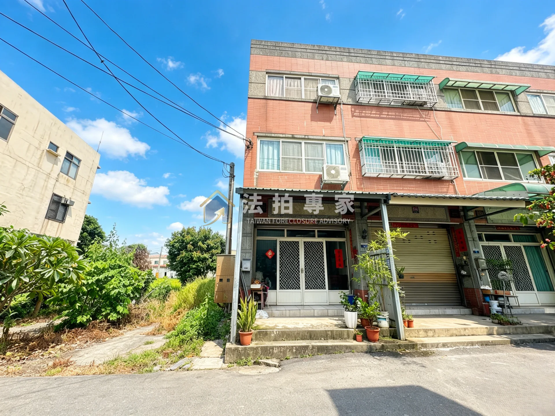 台中市大雅區大雅・昌平路・靜巷邊間三樓透天法拍屋案件照片