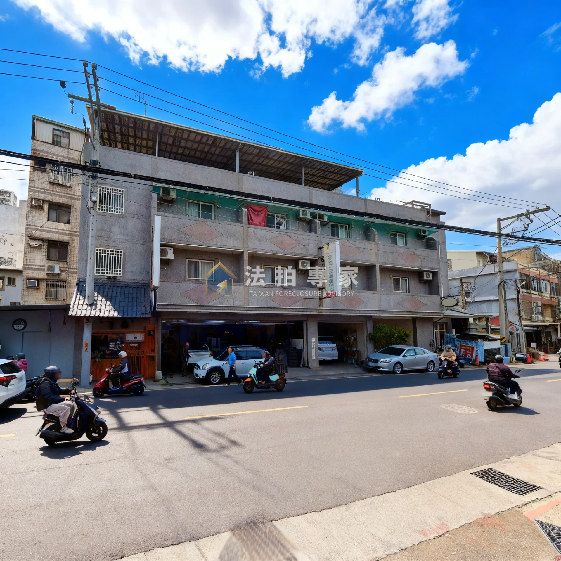 新竹市新竹市・鐵道路・大面寬收租8套房+雙店面法拍屋案件照片
