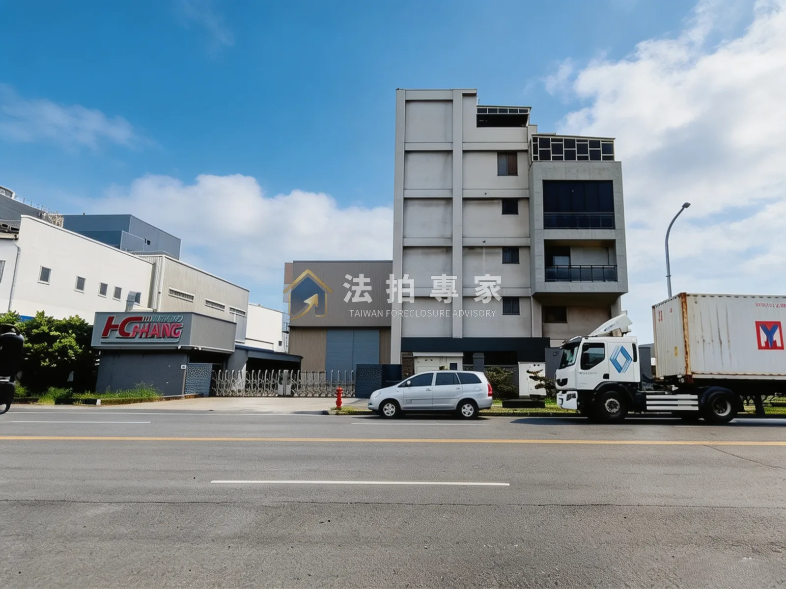 彰化縣線西鄉彰化線西・慶安南三路・廠房+獨棟廠辦法拍屋案件照片