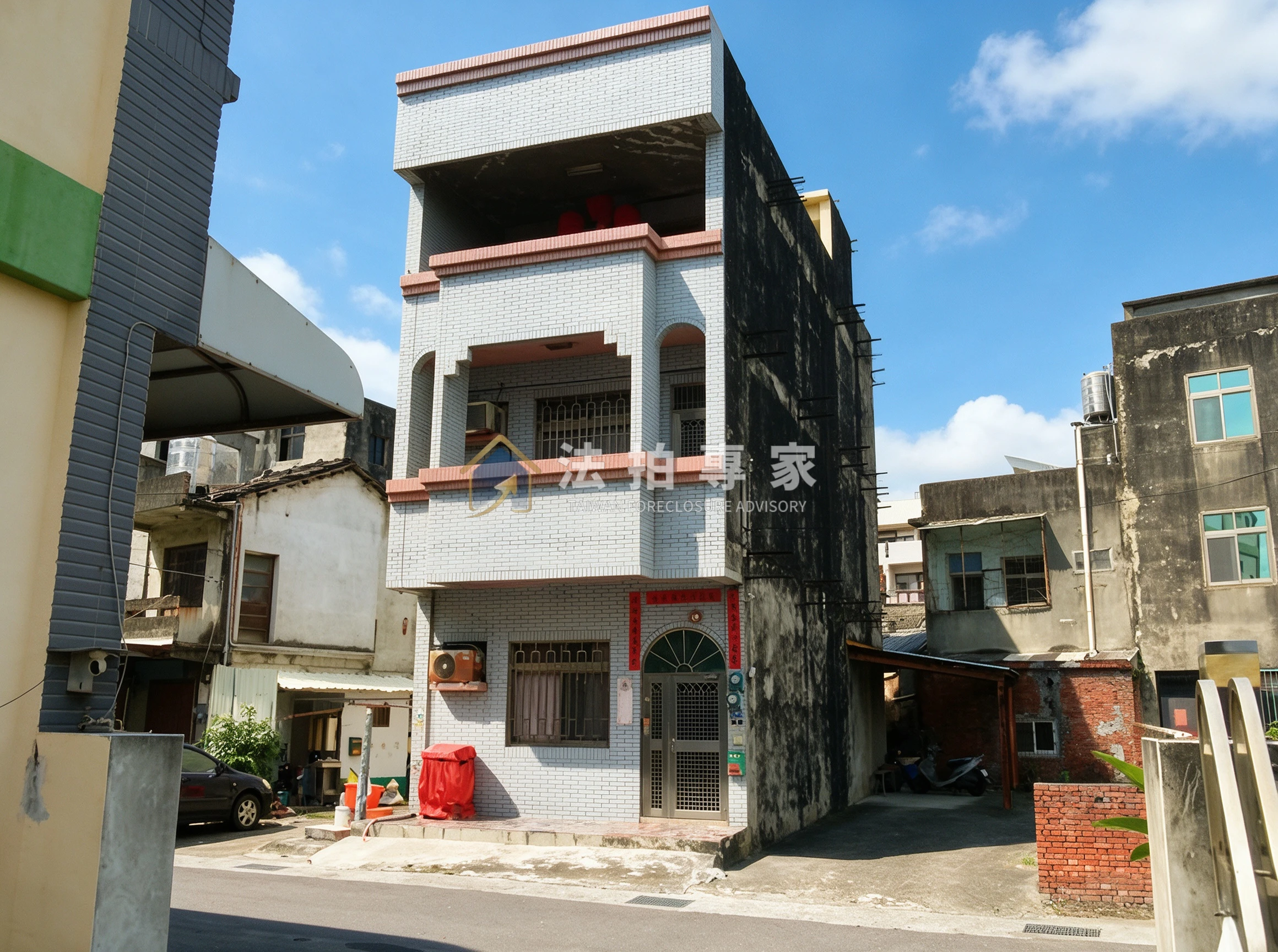 彰化和美・柑竹路・獨棟大地坪透天照片 1