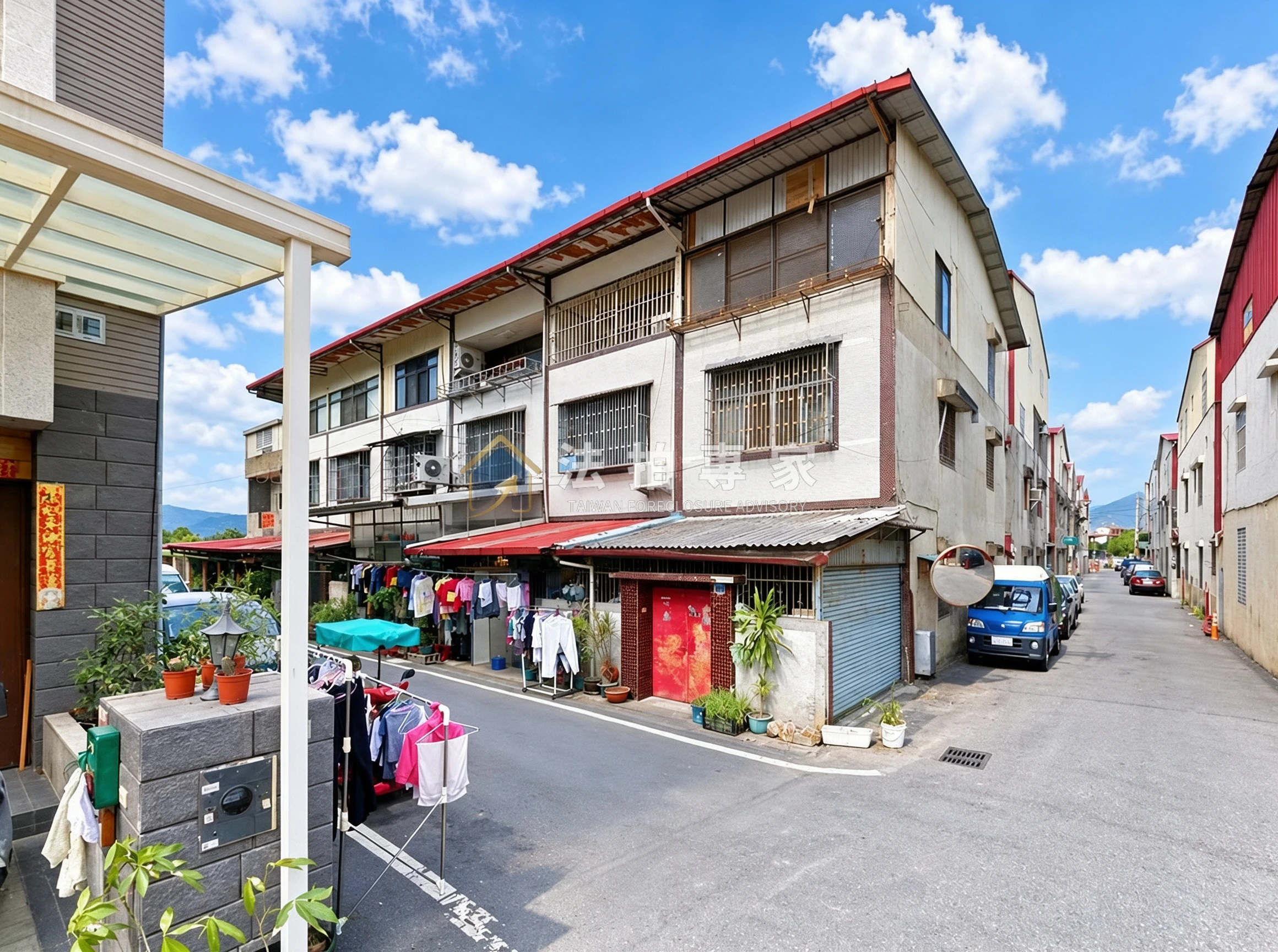 南投縣埔里鎮南投埔里・蘭陽街・三樓透天法拍屋案件照片
