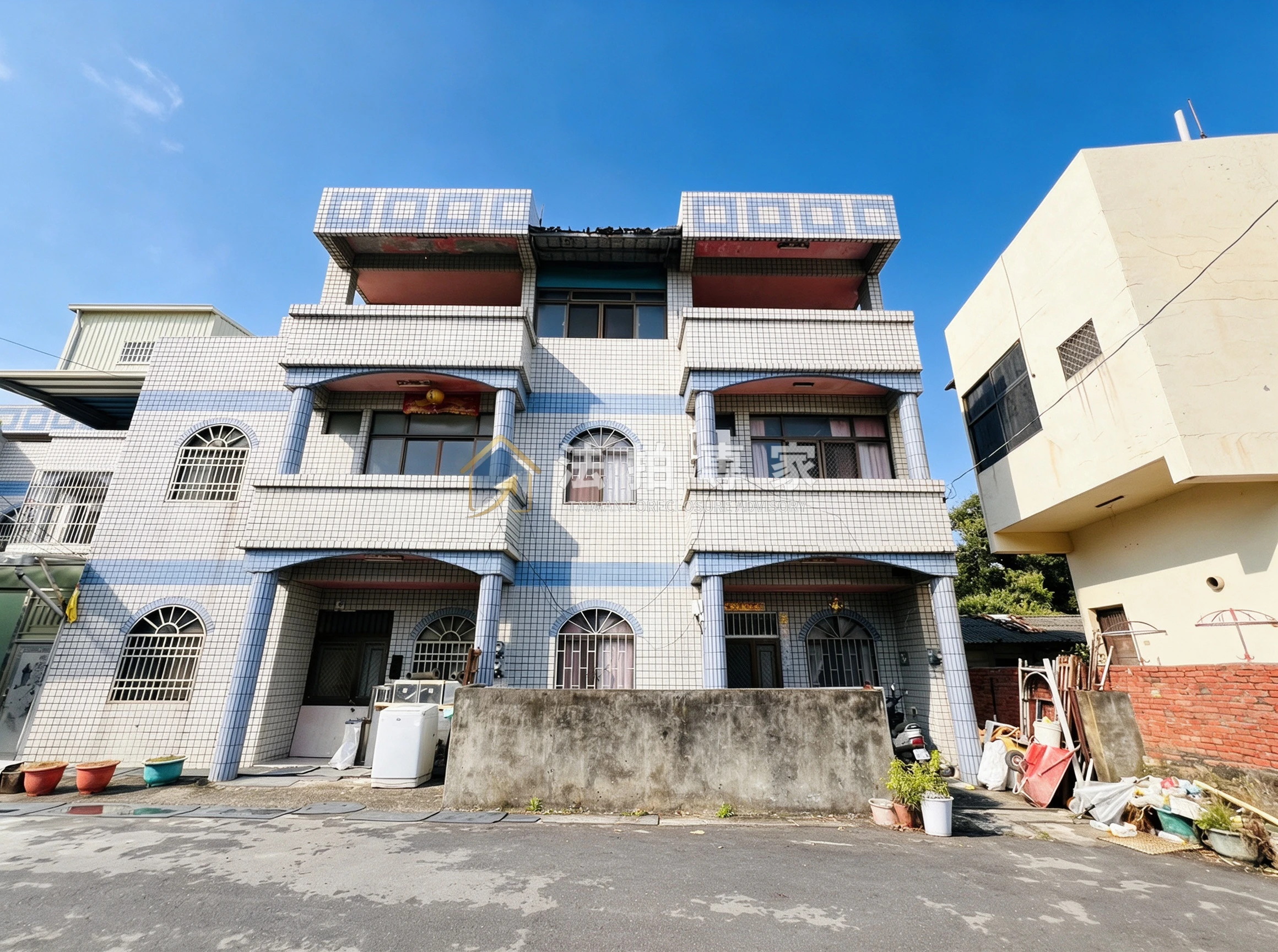 雲林縣土庫鎮雲林土庫・崙內路・大面寬邊間透天法拍屋案件照片